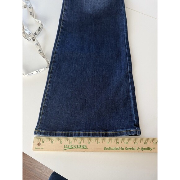 The Elevated Closet Womens Size 38x38 Blue Jean Flares bootcut NWT - Picture 13 of 15